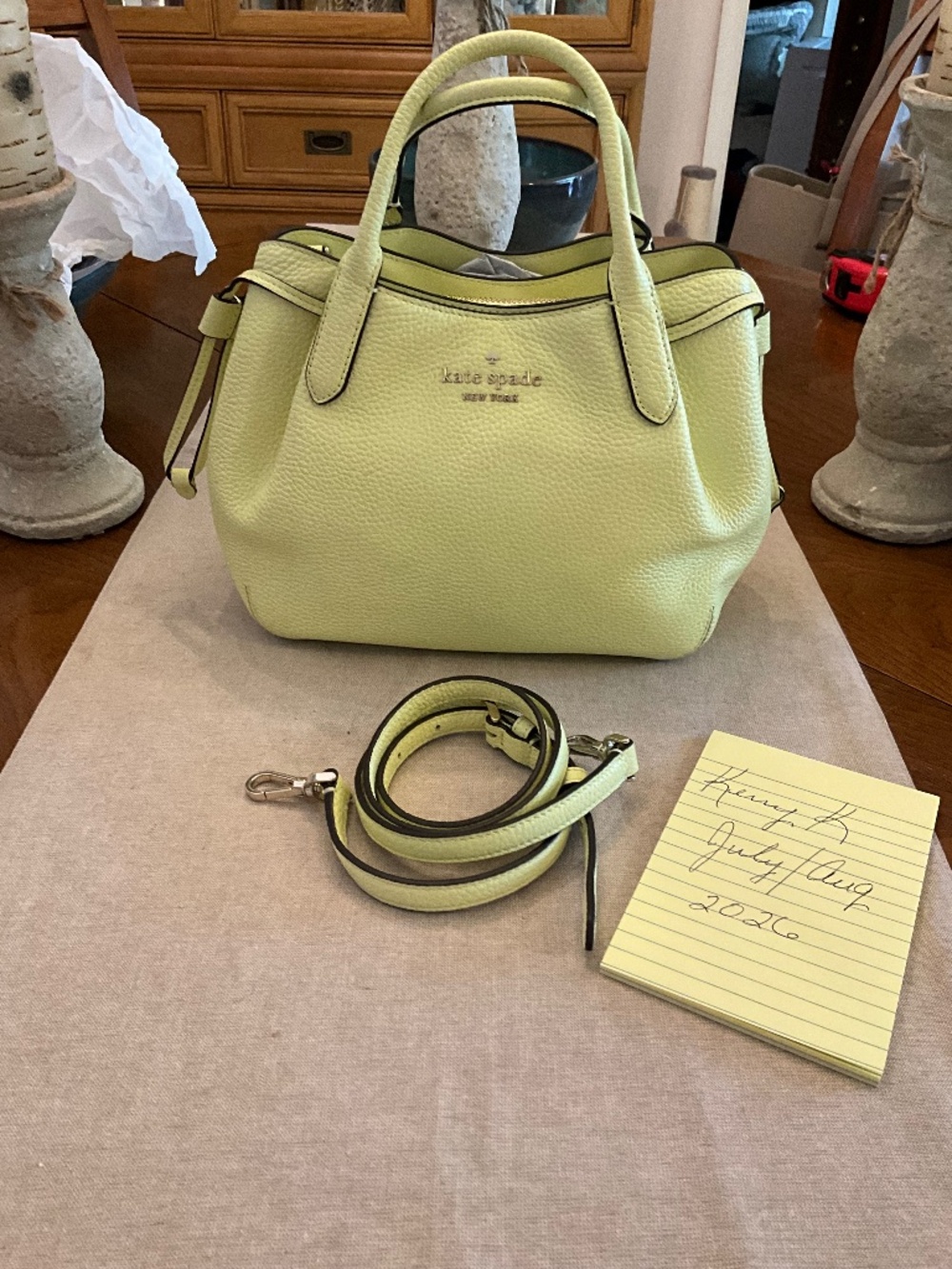 Kate Spade Dumpling Tennis Ball Yellow